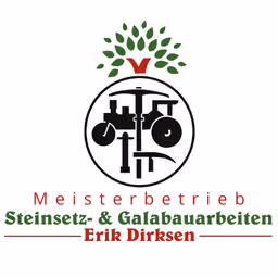 Logo Meisterbetrieb Steinsetz- & Galabauarbeiten Erik Dirksen